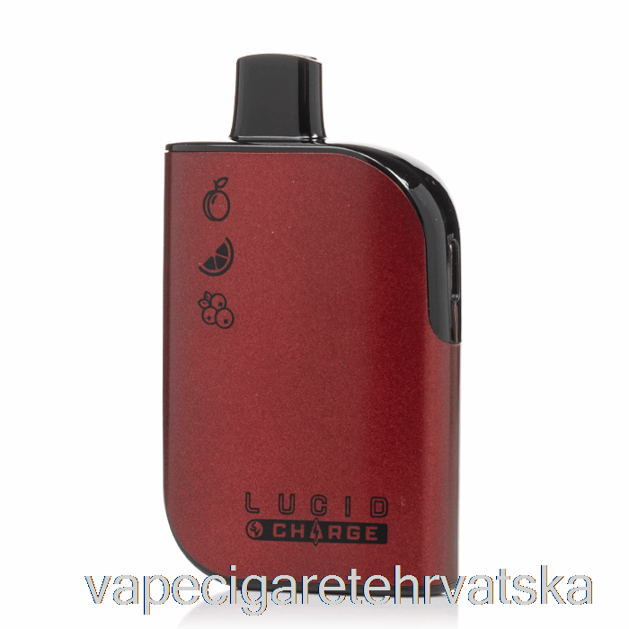 Vape Cigarete Lucid Charge 7000 Jednokratna Breskva Naranča Brusnica